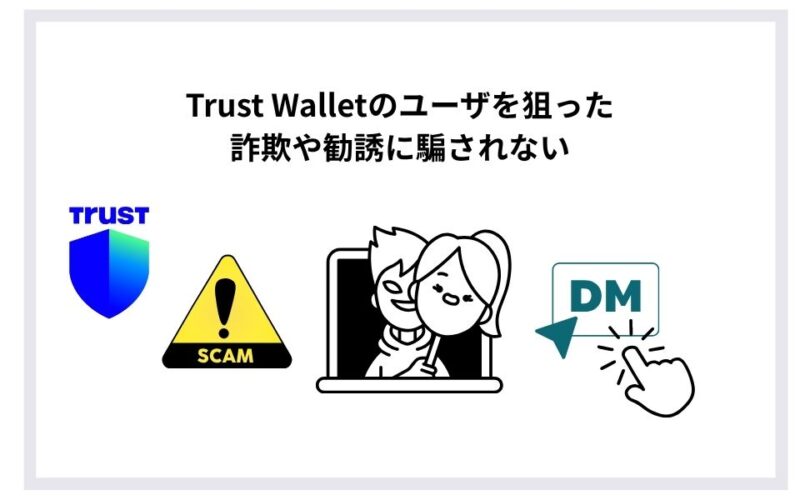 Trust Walletを狙った詐欺や不審な勧誘に騙されないための注意喚起と対策方法